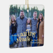 Alle jaren Foto Kerst Ornament (Rechts)
