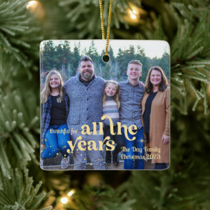 Alle jaren Foto Kerst Ornament