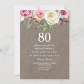 Alle jaren  witte en roze rozen van de dag kaart (Voorkant)