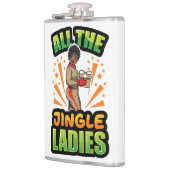 Alle Jingle Dames Kerst Pyjama Melanin X-m Heupfles (Links)
