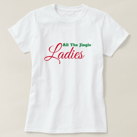 Alle jonge dames T-Shirt (Design voorkant)