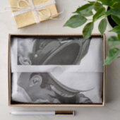 Alle  jongens doen het meisje mee  tissuepapier (Geschenk)