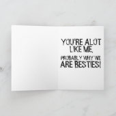 ALLE KAARTEN VOOR BESTIE BBF FRIENDSHIP (Binnen)