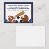 Alle kaarten voor Sportbedekking met sterren (Voorkant / Achterkant)