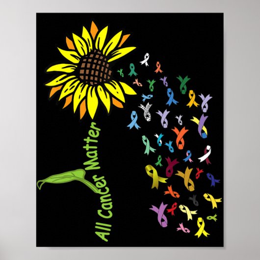 Alle kanker is belangrijk om het dagelijkse lint poster (Voorkant)