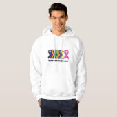 Alle kankerbewustwording hoodie (Voorkant volledig)
