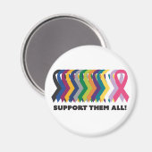 Alle kankerbewustwording magneet (Voorkant / Achterkant)