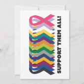 Alle kankerbewustwording save the date (Voorkant)