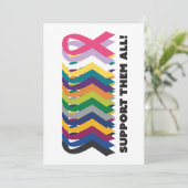 Alle kankerbewustwording save the date (Staand voorkant)