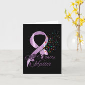 Alle kankerbewustzijn Alle lint Wereld Kanker Awar Kaart (Gele Bloem)