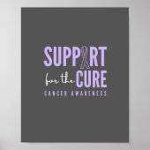 alle kankerbewustzijn.support.cure. PRINTS & POSTE (Voorkant)