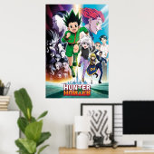 Alle karakters Japan Anime Poster (Thuiskantoor)