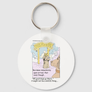 Alle katten gaan naar de hemel? Funny Gifts & T - Sleutelhanger