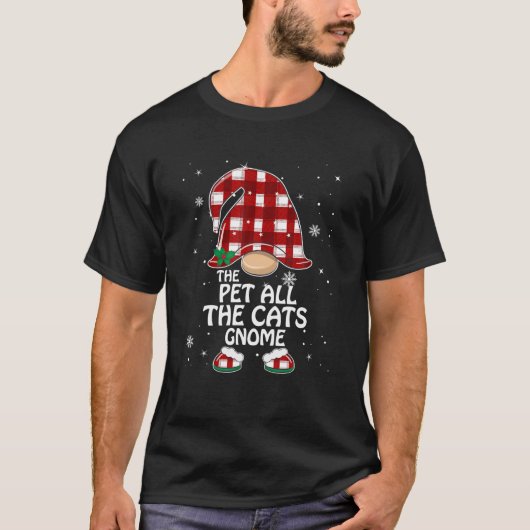 Alle katten met buffelkoepelkoepelkoepel t-shirt (Voorkant)