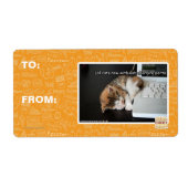 Alle katten met USB Etiket (Voorkant)