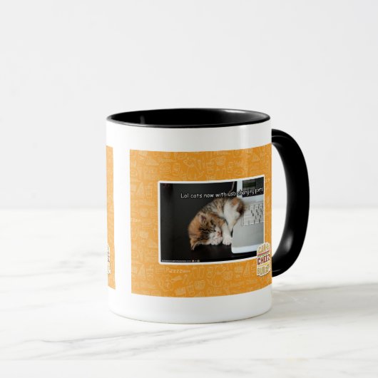 Alle katten met USB Mok (Voorkant rechts)