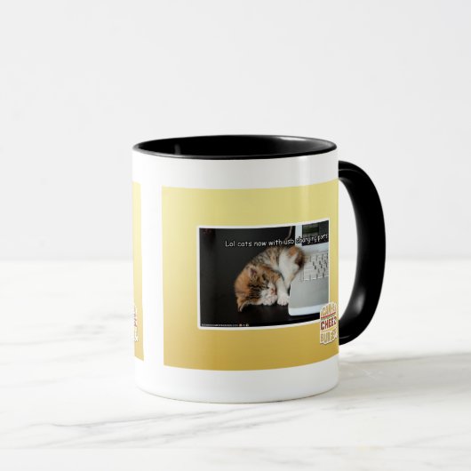 Alle katten met USB Mok (Voorkant rechts)