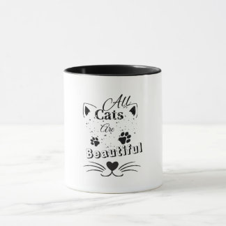 Alle Katten Zijn Mooi – Minimalistisch Zoete Katte Mok