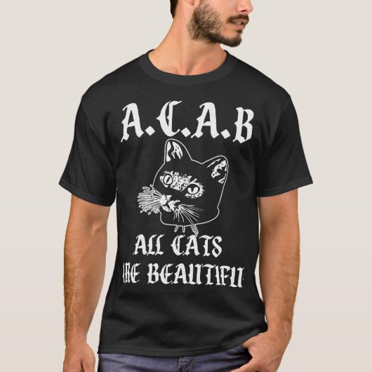 Alle katten zijn mooi t-shirt (Voorkant)