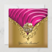 Alle keren Elegant Roze Gold Kaart (Voorkant)