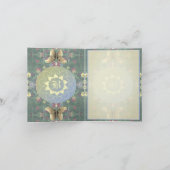 Alle keren Floral Mandala Kaart (Binnen)