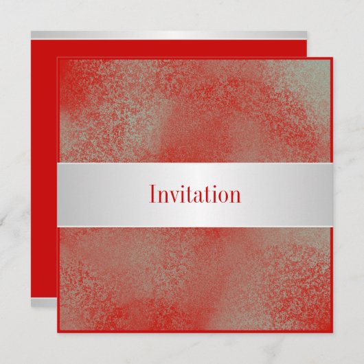 Alle keren Red Silver White Dust Kaart (Voorkant / Achterkant)