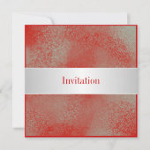 Alle keren Red Silver White Dust Kaart (Voorkant)