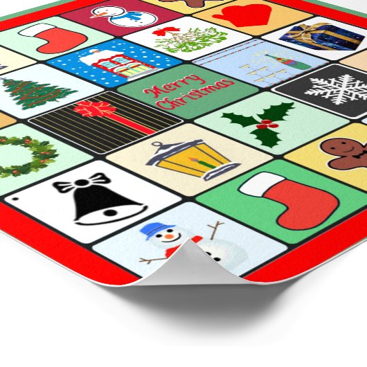 Alle kerst poster (Hoek)