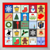 Alle kerst poster (Voorkant)