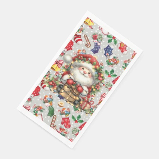 Alle kerst servet (Hoek)