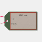 Alle kerstcadeautjes cadeaulabel (Achterkant Horizontaal)