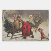 Alle kerstcadeautjes inpakpapier vel (Voorkant 3)