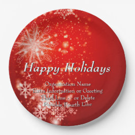 ALLE kerstfeestdagen van de organisatie van tekst  Papieren Bordje