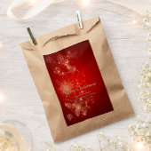 ALLE kerstfeestdagen voor tekstorganisaties wijzig Bedankzakje (Geknipt)