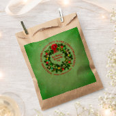 Alle kerstfeestdagen voor tekstorganisaties wijzig bedankzakje (Geknipt)