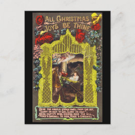 Alle kerstfeestjes feestdagenkaart