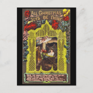 Alle kerstfeestjes feestdagenkaart