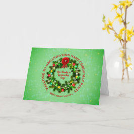 Alle kerstfeestkaarten voor tekstorganisaties wijz kaart