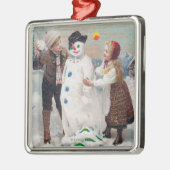 Alle kerstfeestvreugde metalen ornament (Links)