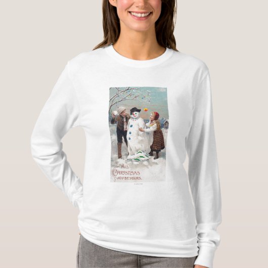 Alle kerstfeestvreugde t-shirt (Voorkant)