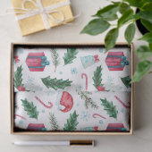 alle kerstpapier tissuepapier (Geschenk)