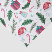 alle kerstpapier tissuepapier (Detail)