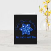 Alle Kinder materialen Kindmisbruikdetectie Kaart (Gele Bloem)