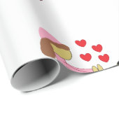 Alle kinderen hebben liefde nodig: wit cadeaupapier (Rol Hoek)