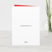 Alle kinderen hebben liefde nodig: wit leeg kaart (Achterkant)