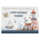 Alle kinderen in de Waterverf aan boord van de oce Groot Cadeauzakje (Achterkant)