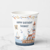 Alle kinderen in de Waterverf aan boord van de oce Papieren Bekers (Voorkant)