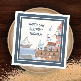 Alle kinderen in de Waterverf aan boord van de oce Servet