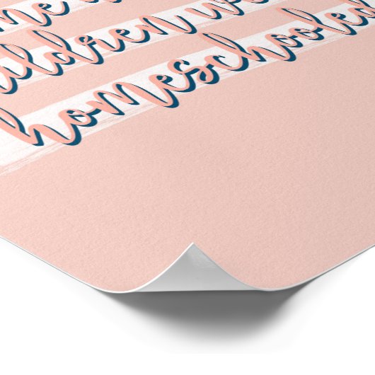 Alle kinderen kregen ooit thuisonderwijs poster (Hoek)