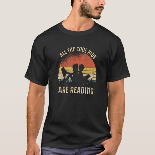 Alle Kinderen lezen boekrecorder T-shirt (Voorkant)